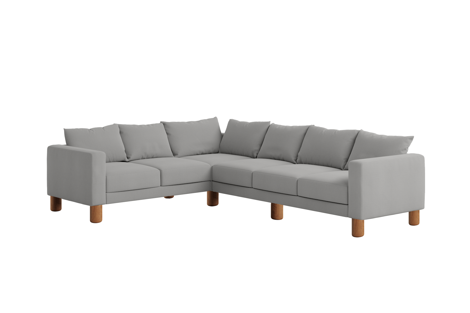 The Essential Corner Sectional | 6 Seat | Upcycled Poly