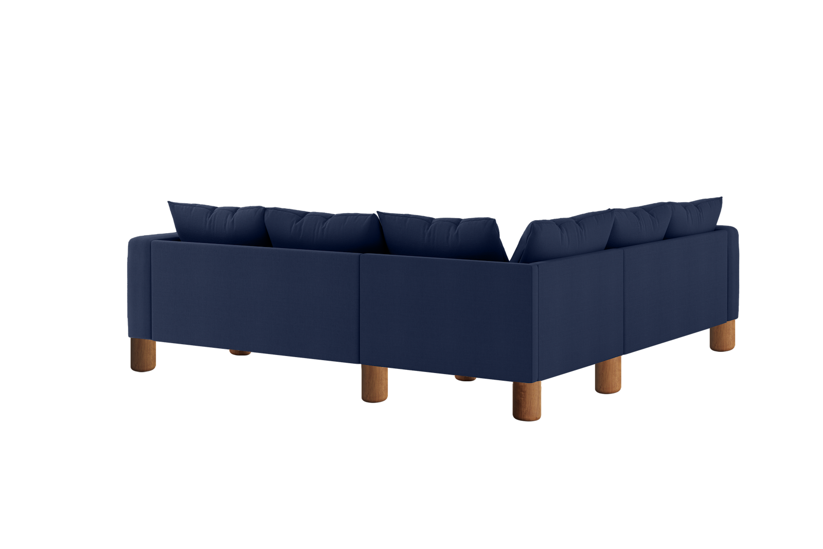 The Essential Corner Sectional | 5 Seat | Upcycled Poly
