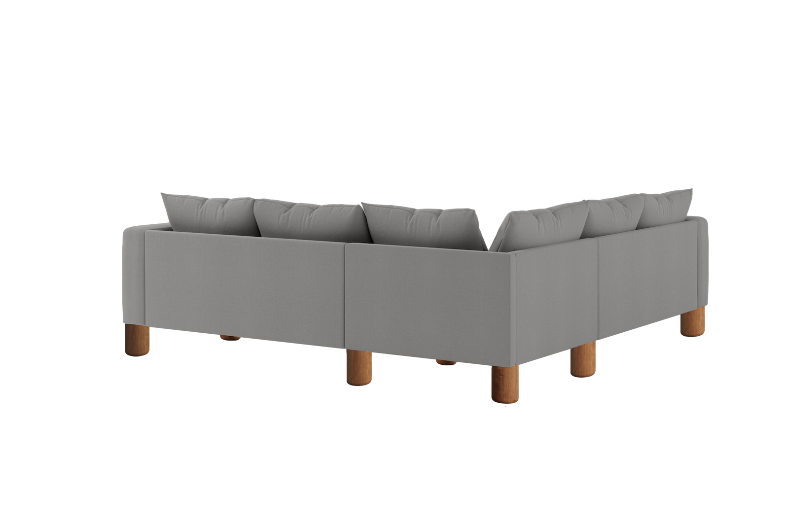 The Essential Corner Sectional | 5 Seat | Upcycled Poly