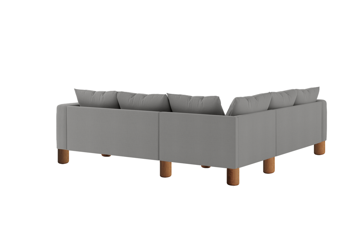 The Essential Corner Sectional | 5 Seat | Upcycled Poly