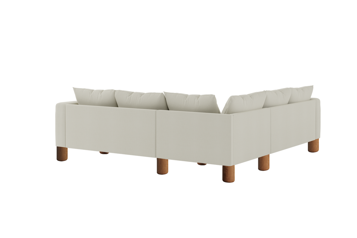 The Essential Corner Sectional | 5 Seat | Upcycled Poly
