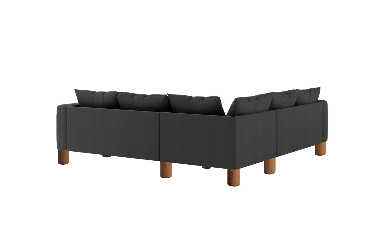 The Essential Corner Sectional | 5 Seat | Upcycled Poly
