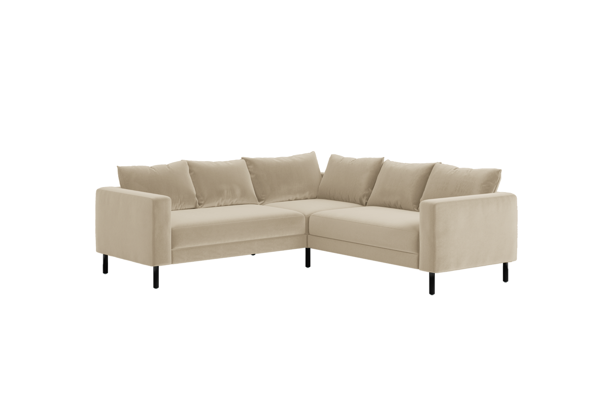 The Essential Corner Sectional | 5 Seat | Recycled Velvet