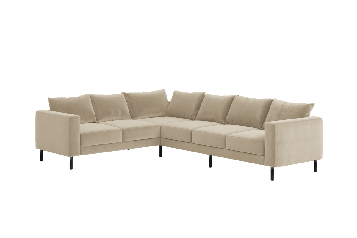 The Essential Corner Sectional | 6 Seat | Recycled Velvet