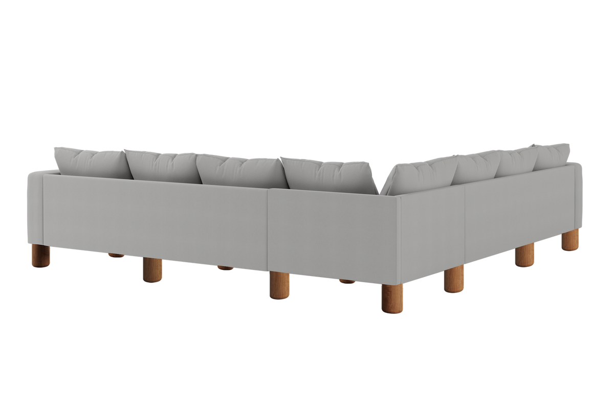 The Essential Corner Sectional | 7 Seat | Upcycled Poly