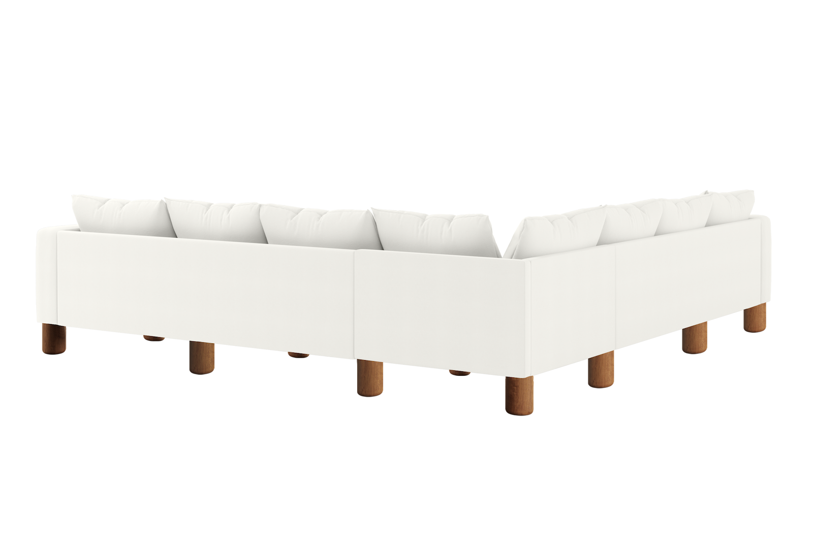 The Essential Corner Sectional | 7 Seat | Upcycled Poly
