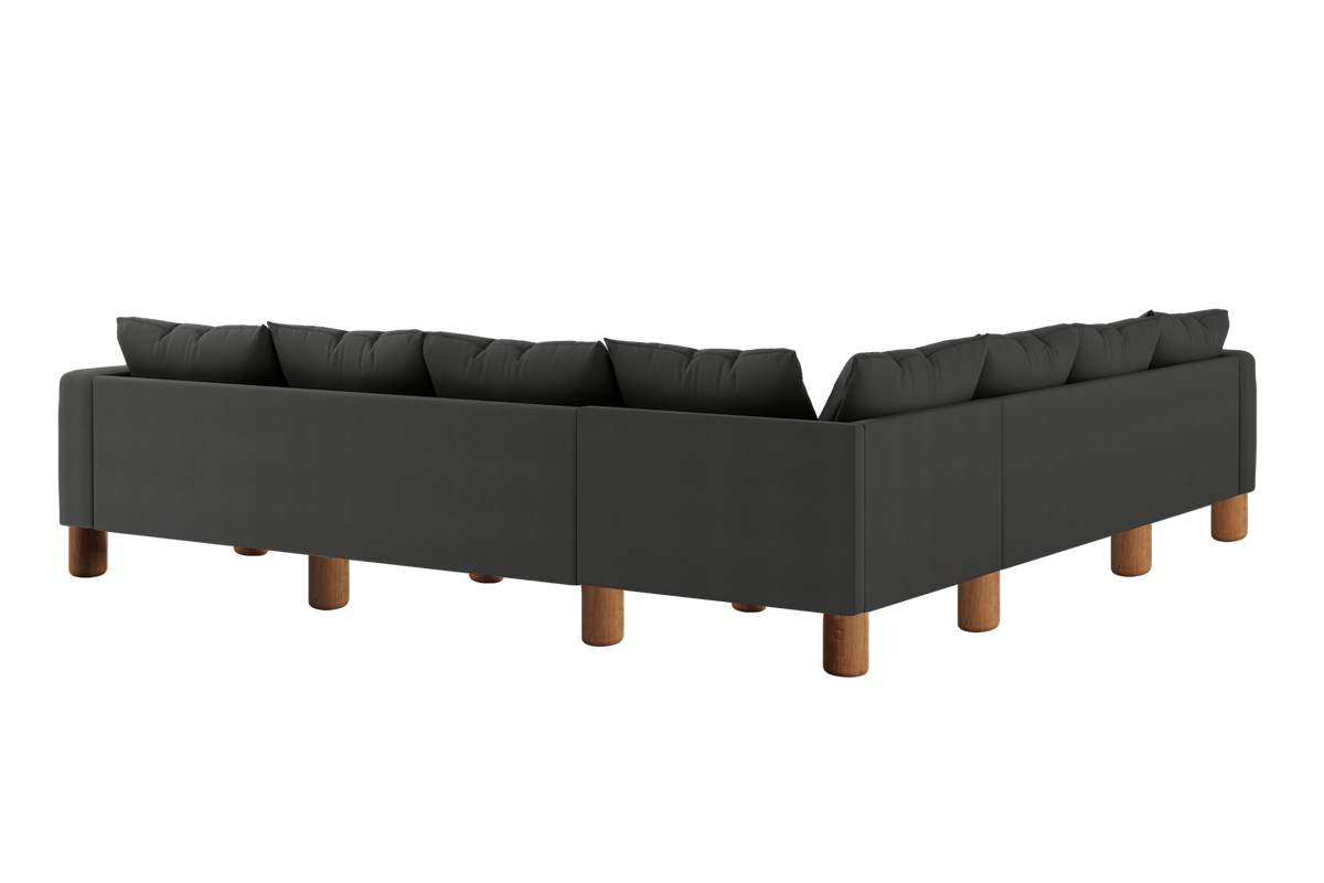 The Essential Corner Sectional | 7 Seat | Upcycled Poly