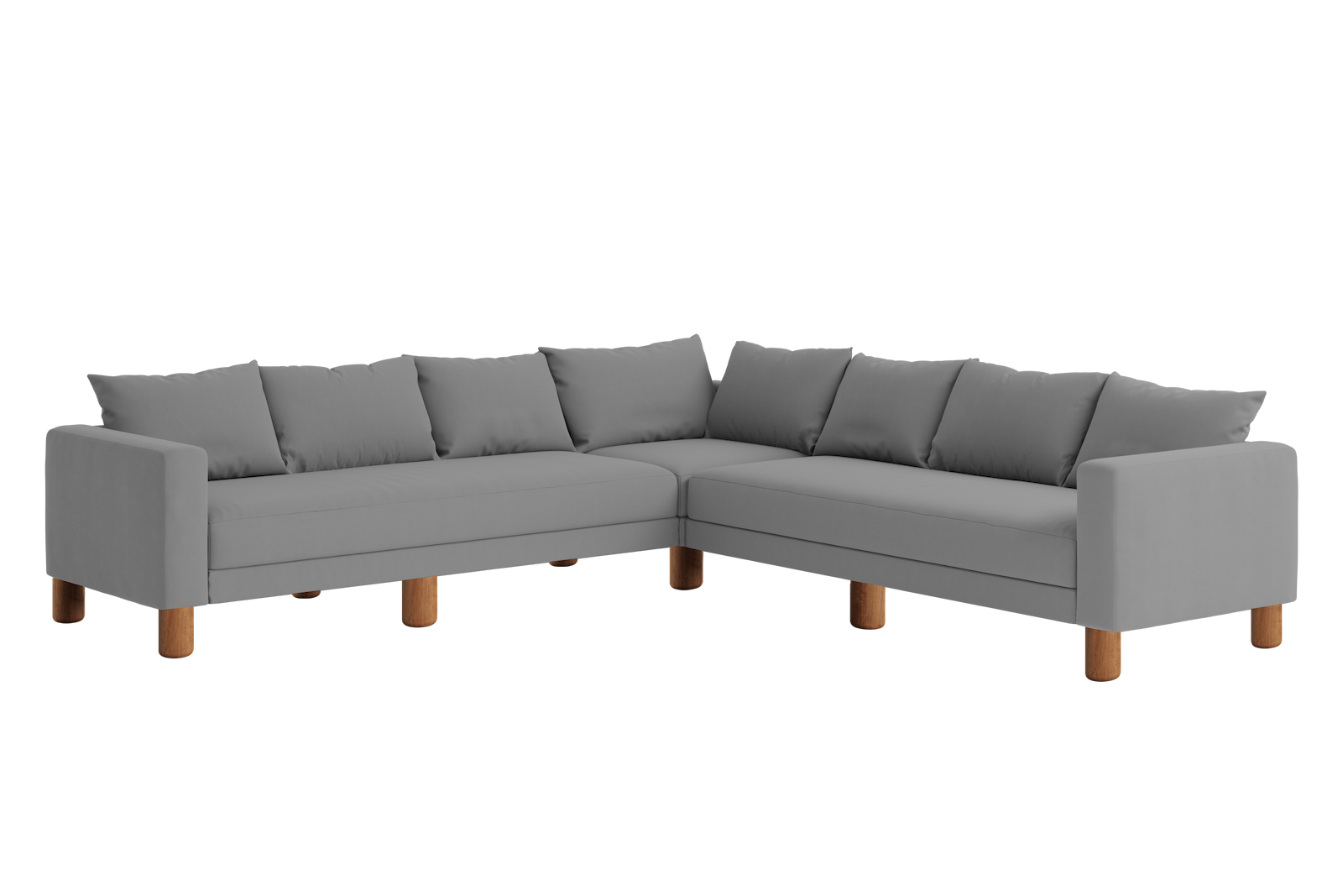 The Essential Corner Sectional | 7 Seat | Upcycled Poly