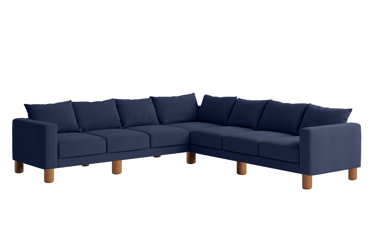 The Essential Corner Sectional | 7 Seat | Upcycled Poly