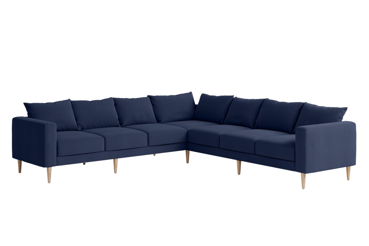The Essential Corner Sectional | 7 Seat | Upcycled Poly