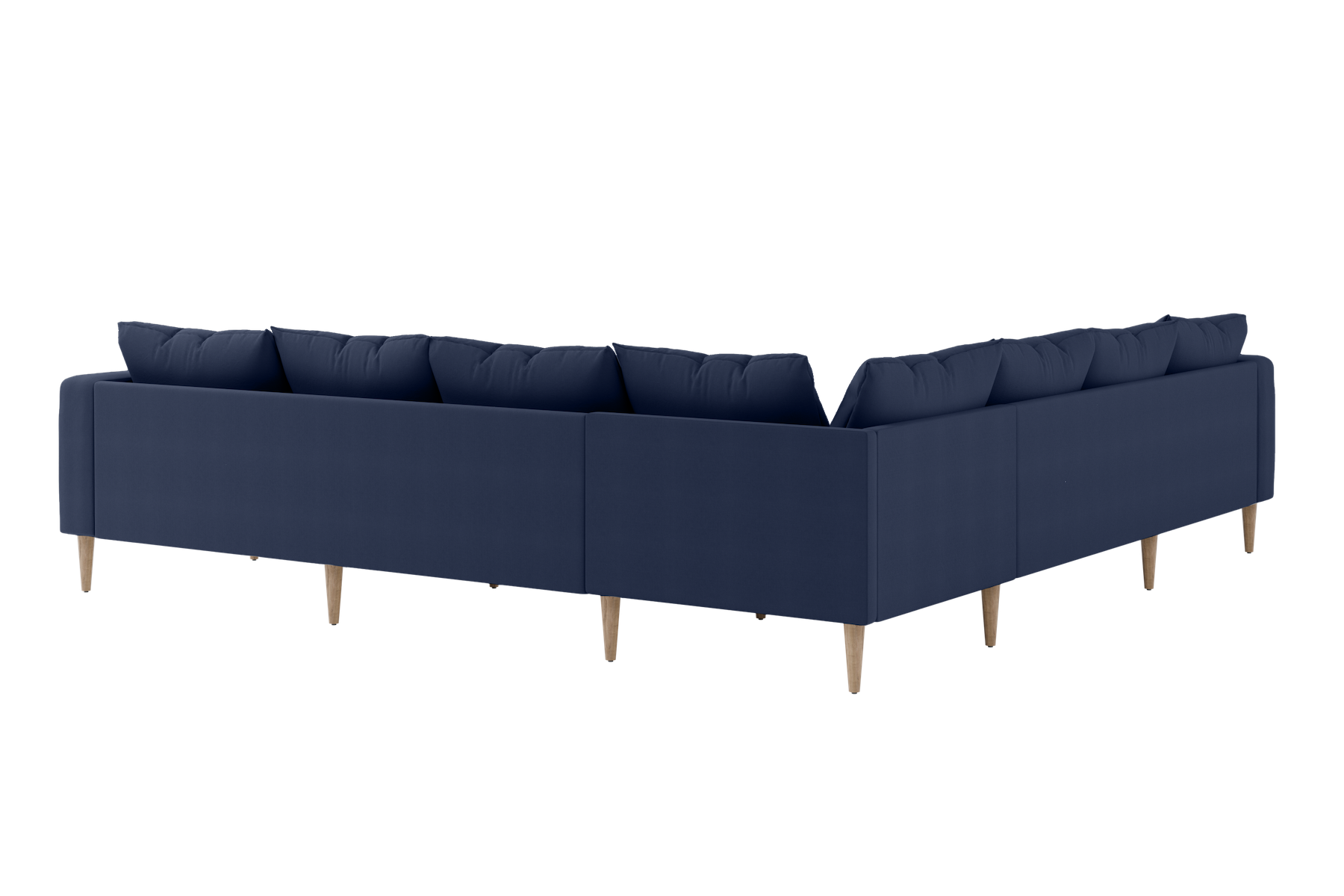 The Essential Corner Sectional | 7 Seat | Upcycled Poly