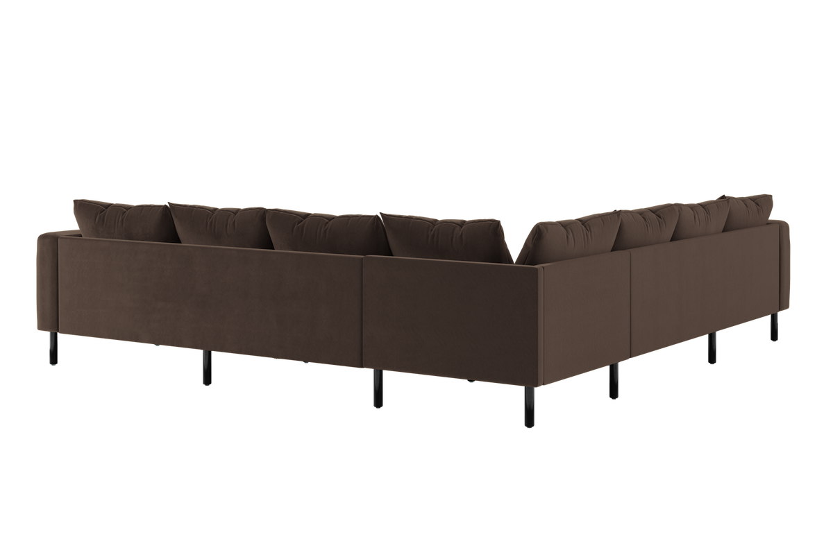 The Essential Corner Sectional | 7 Seat | Recycled Velvet