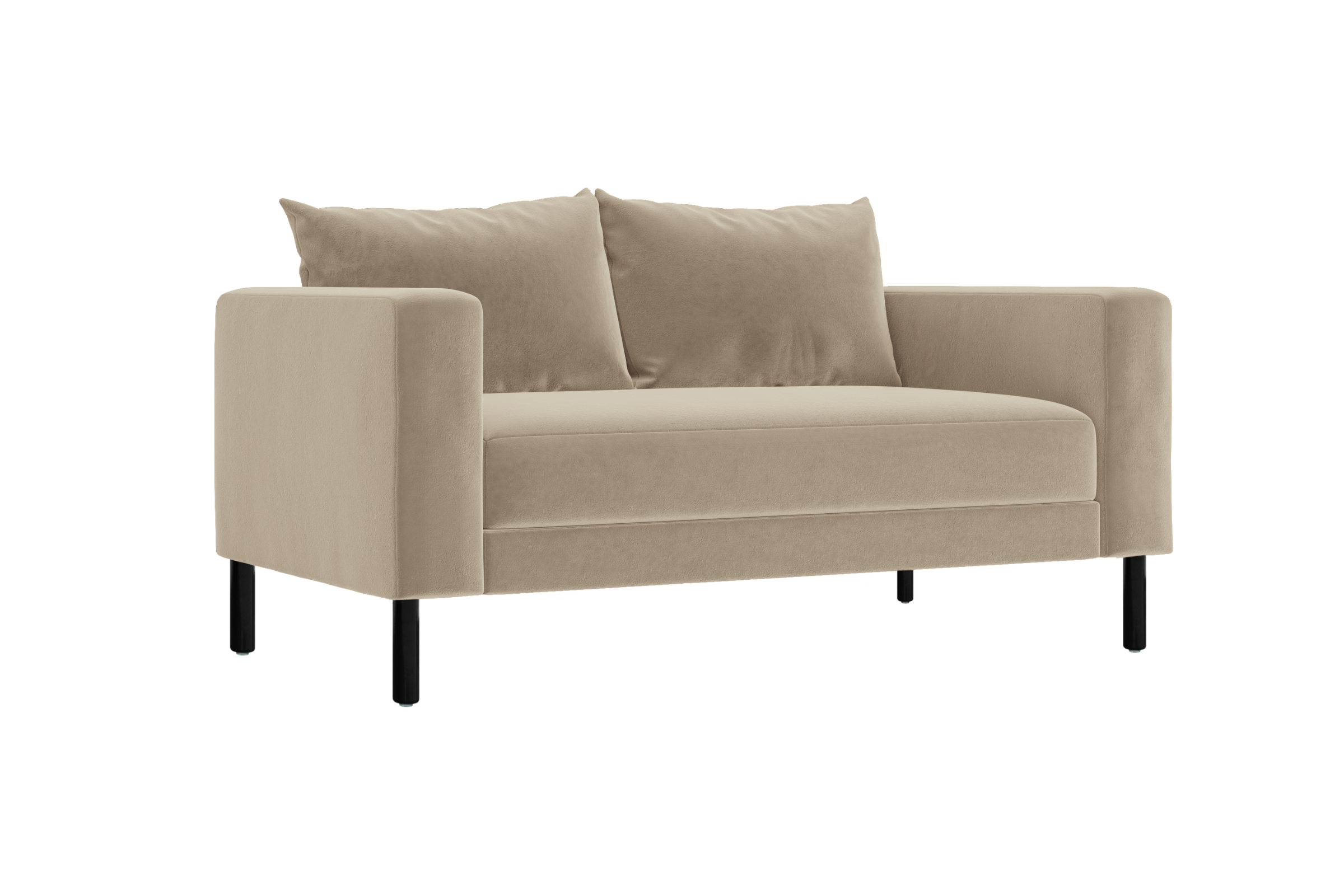 The Essential Loveseat | Recycled Velvet