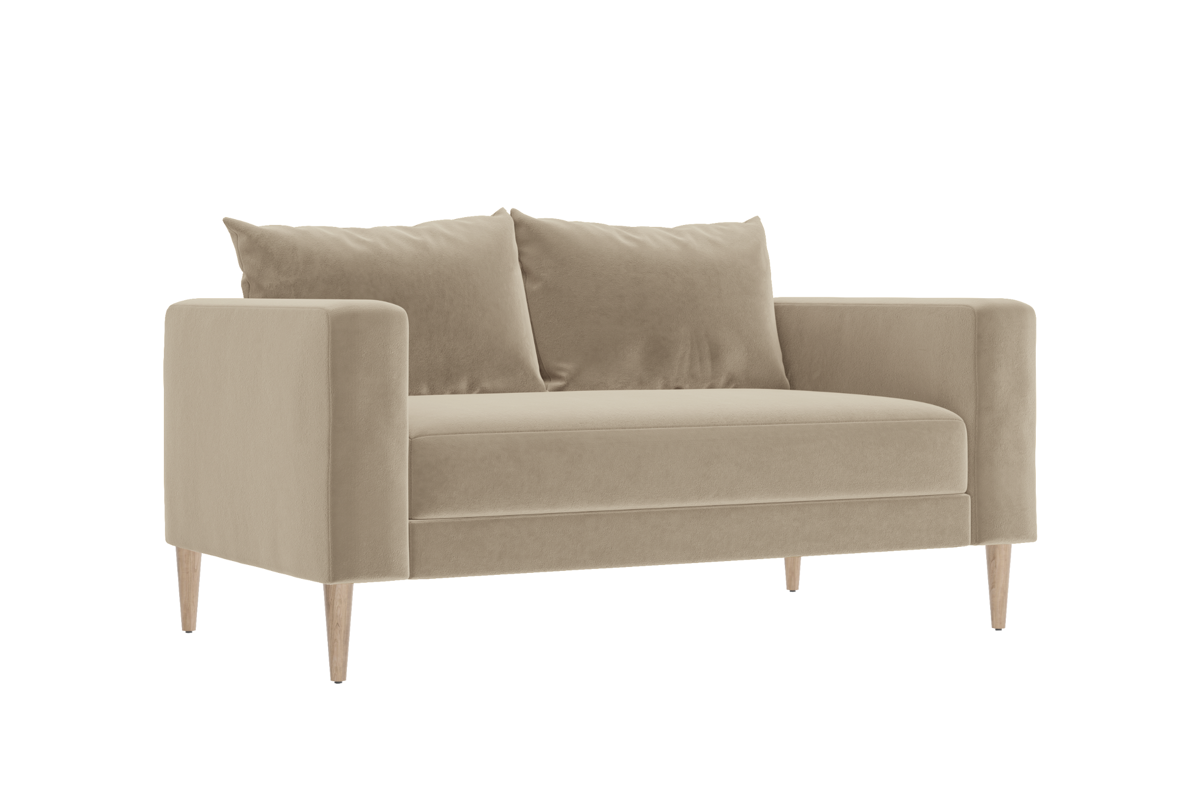 The Essential Loveseat | Recycled Velvet