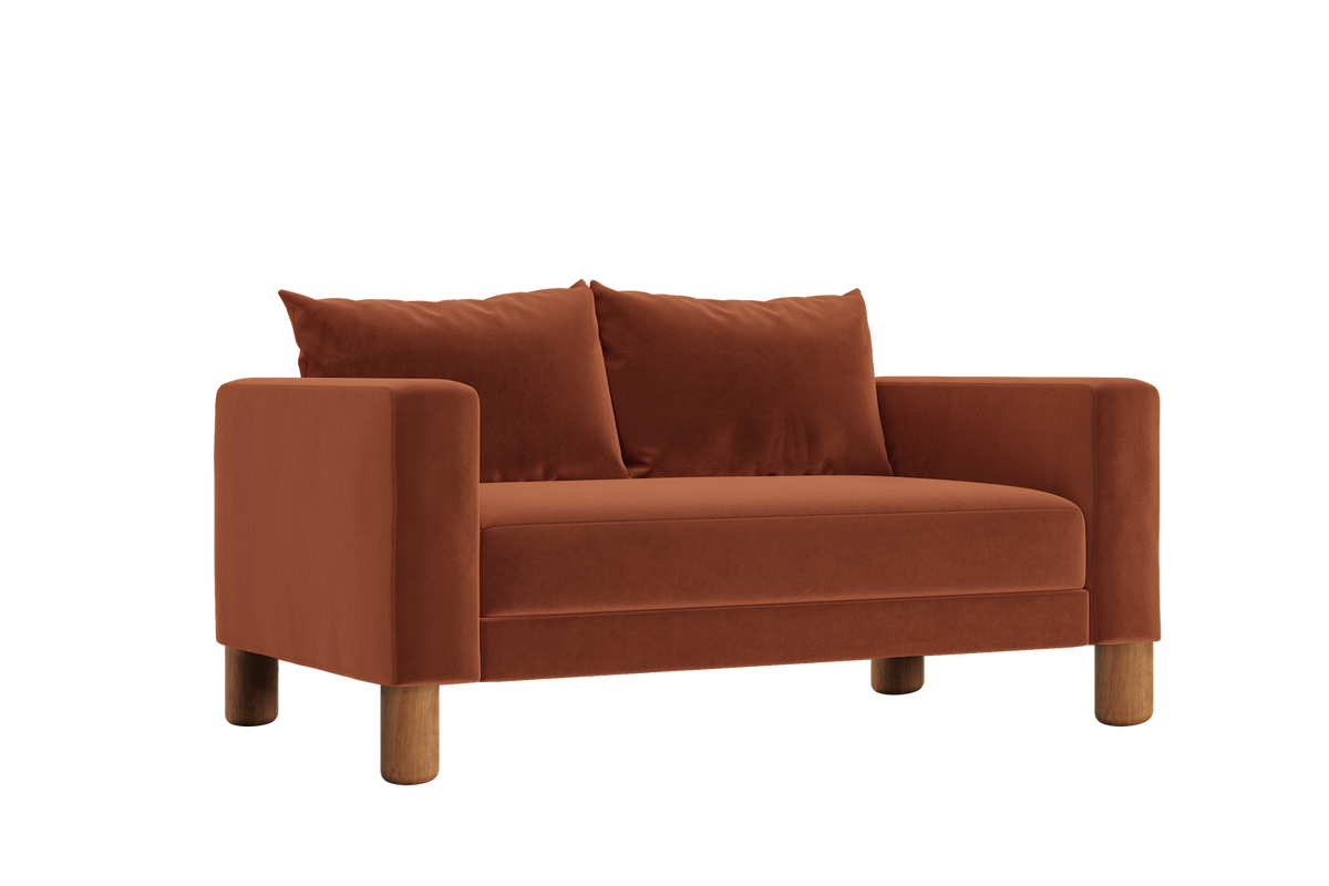 The Essential Loveseat | Recycled Velvet