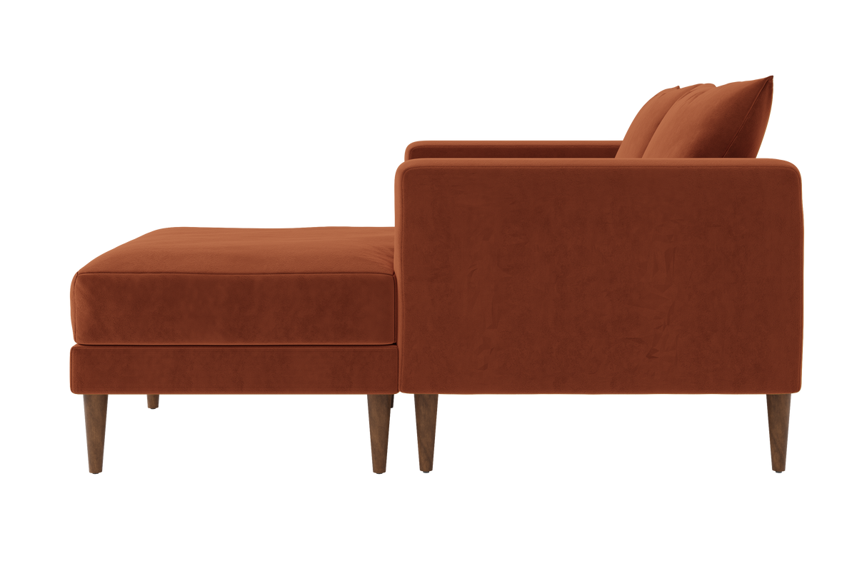 The Essential Loveseat Sectional | Recycled Velvet