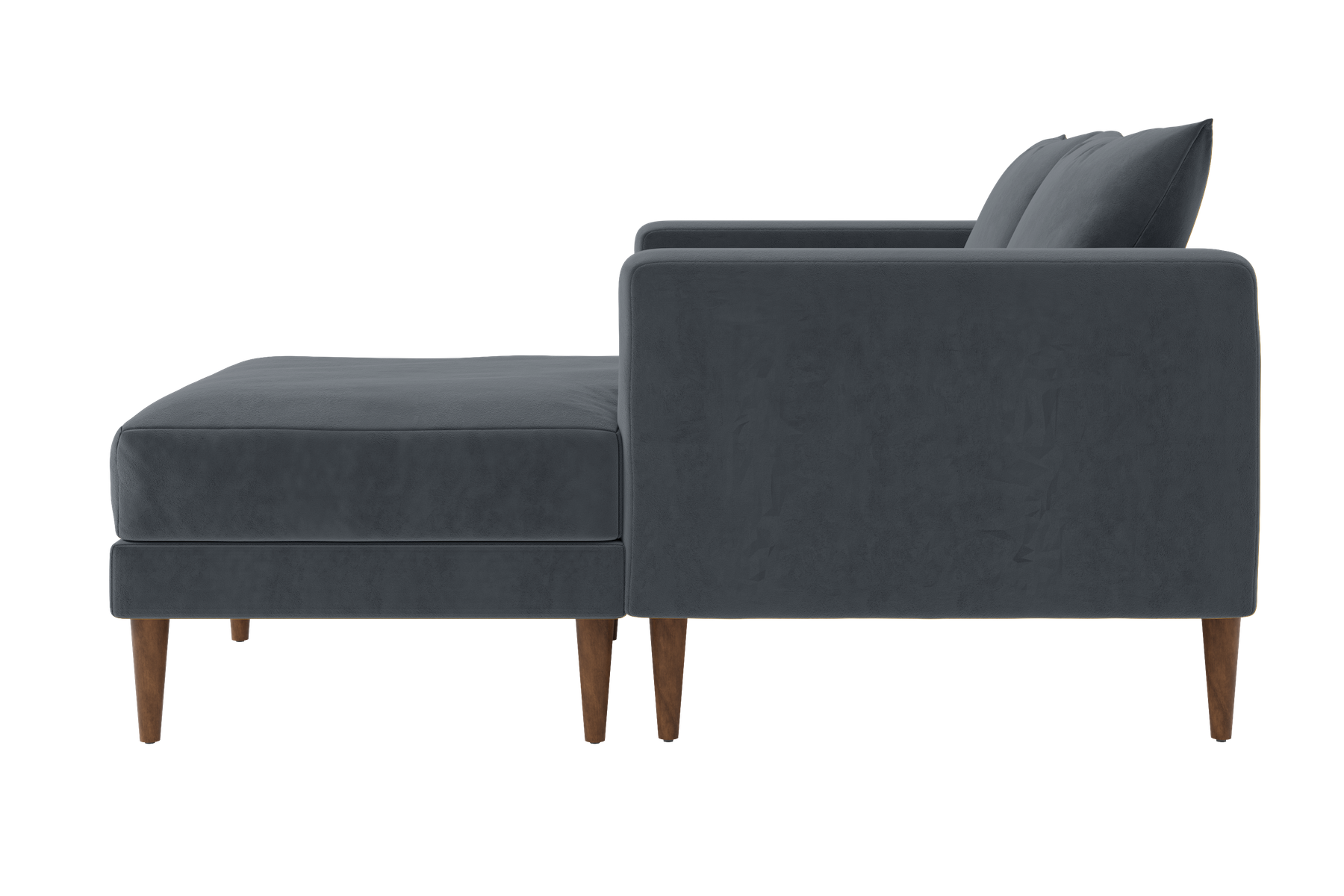 The Essential Loveseat Sectional | Recycled Velvet