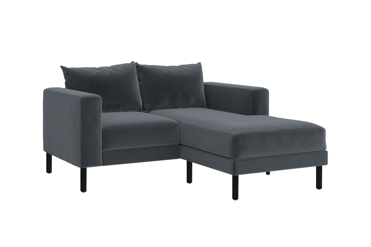The Essential Loveseat Sectional | Recycled Velvet
