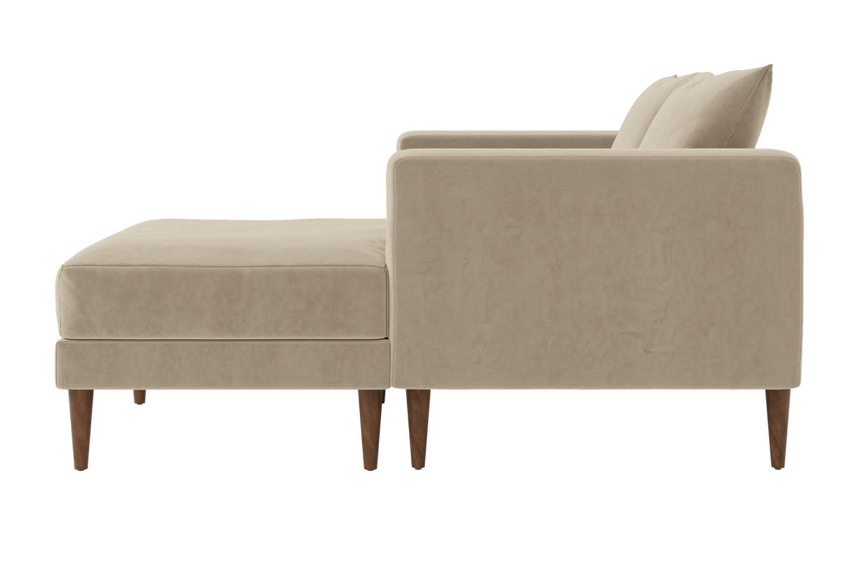 The Essential Loveseat Sectional | Recycled Velvet