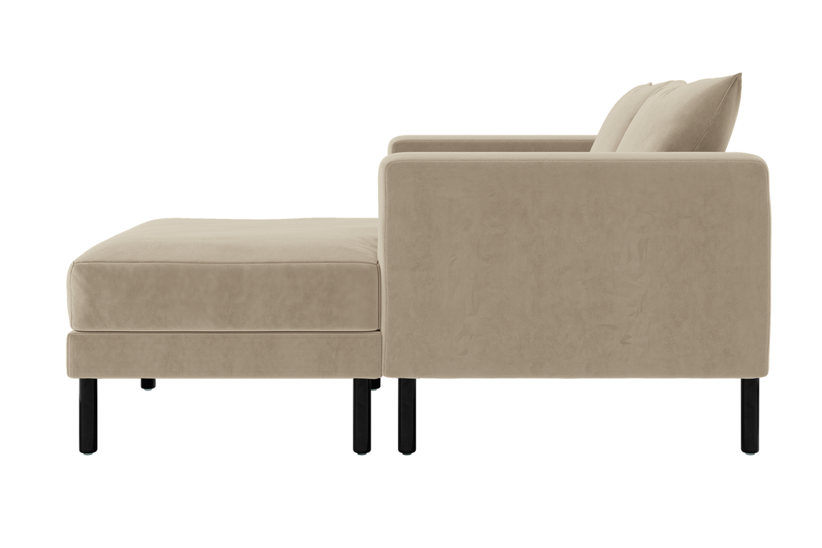 The Essential Loveseat Sectional | Recycled Velvet