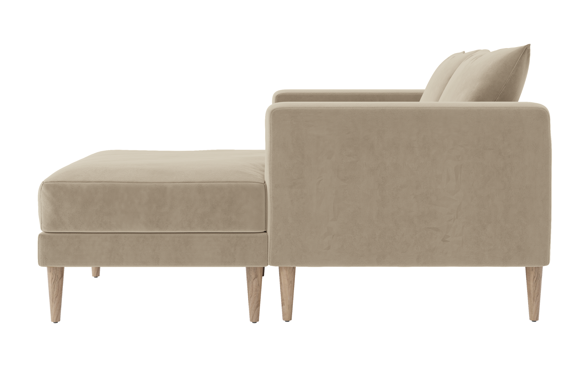 The Essential Loveseat Sectional | Recycled Velvet