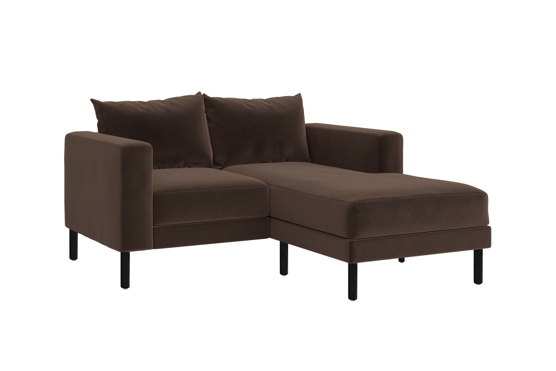 The Essential Loveseat Sectional | Recycled Velvet