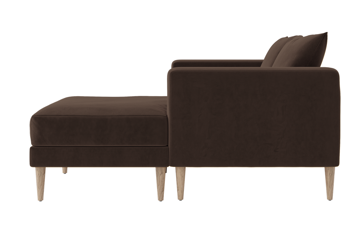 The Essential Loveseat Sectional | Recycled Velvet