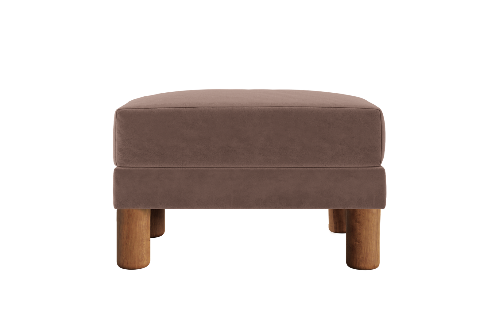 The Essential Ottoman | Recycled Velvet