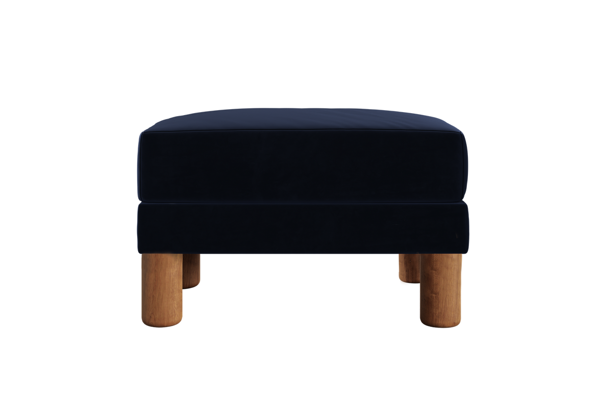 The Essential Ottoman | Recycled Velvet