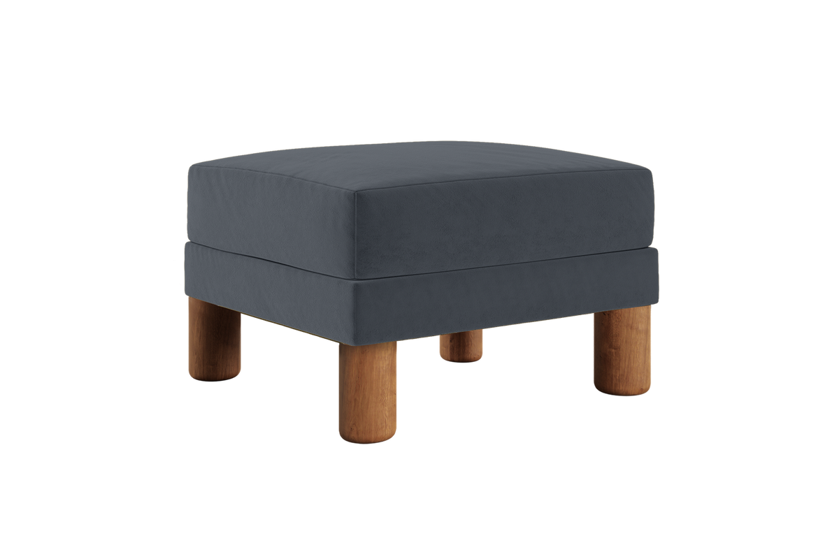 The Essential Ottoman | Recycled Velvet
