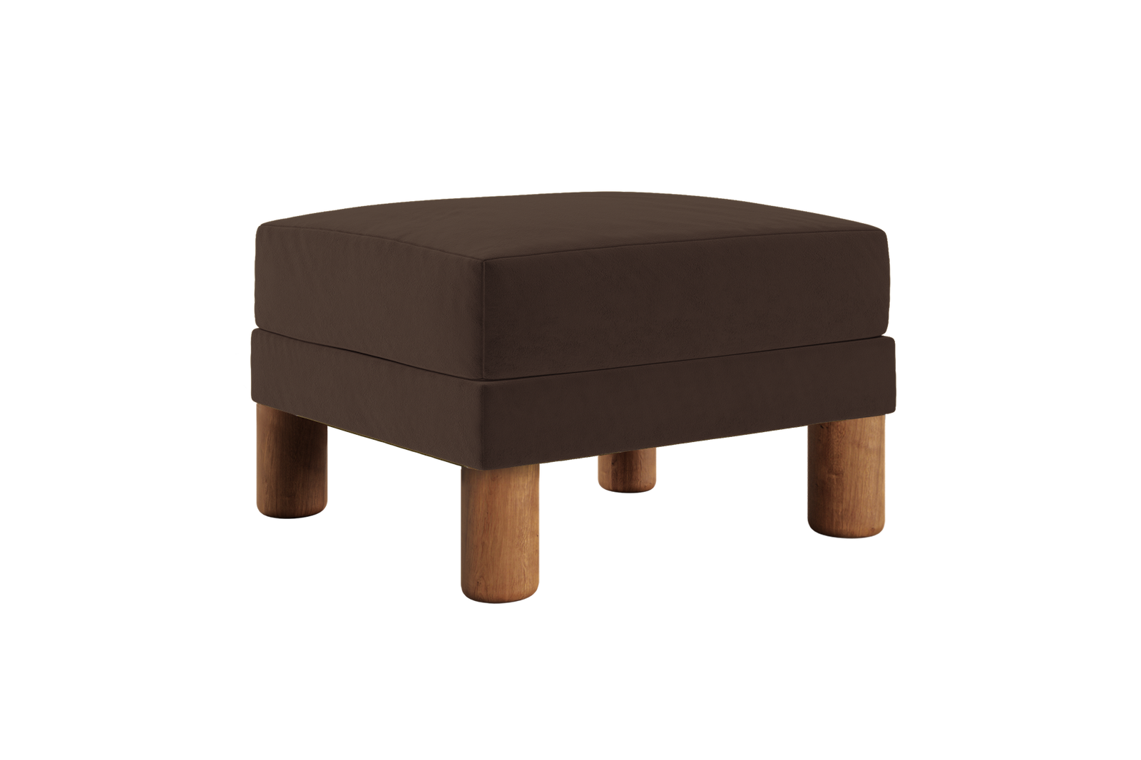 The Essential Ottoman | Recycled Velvet
