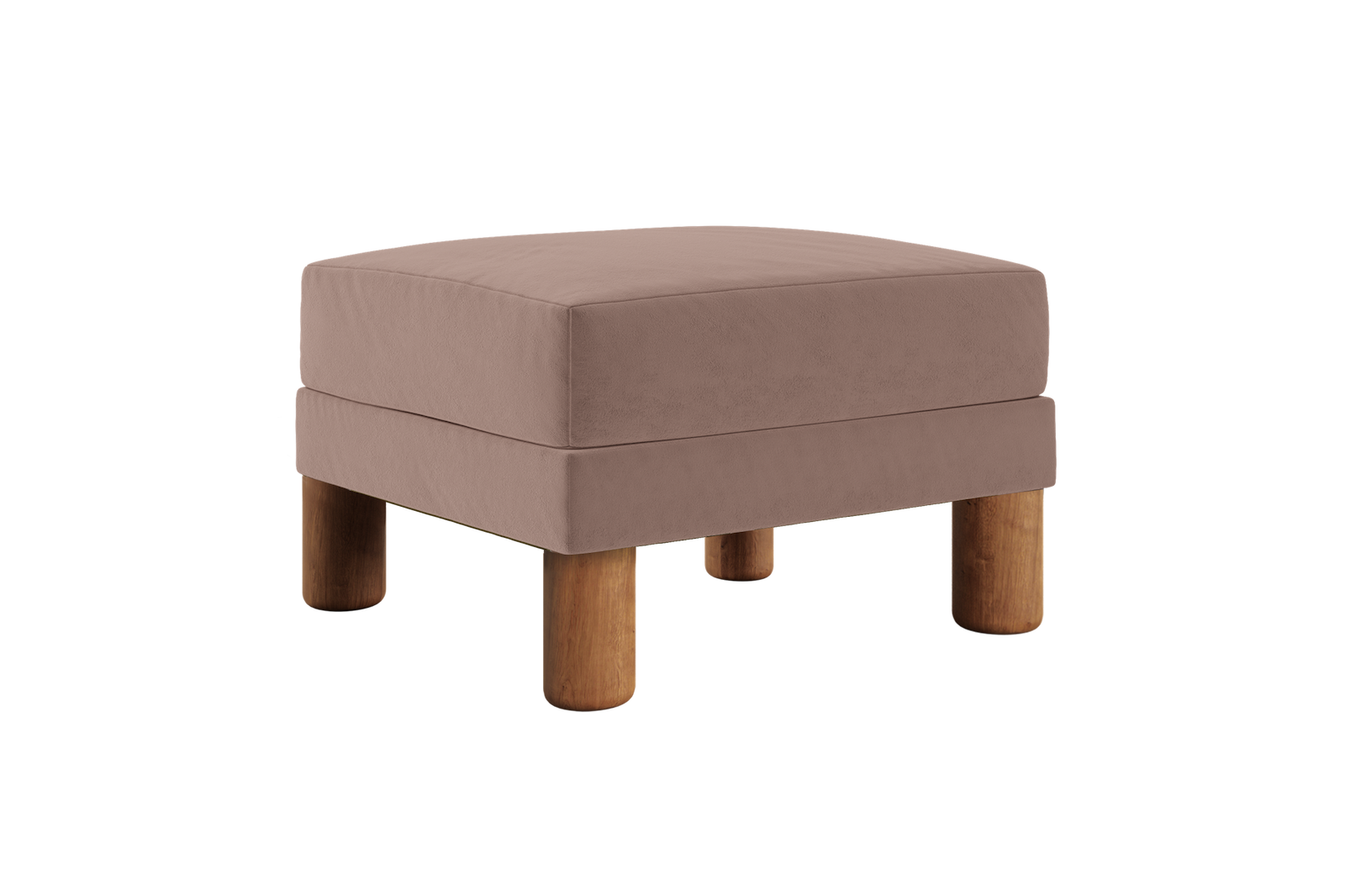 The Essential Ottoman | Recycled Velvet