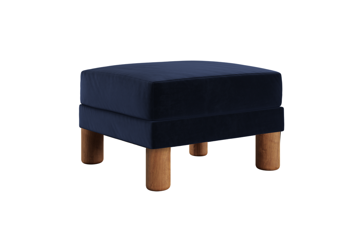 The Essential Ottoman | Recycled Velvet