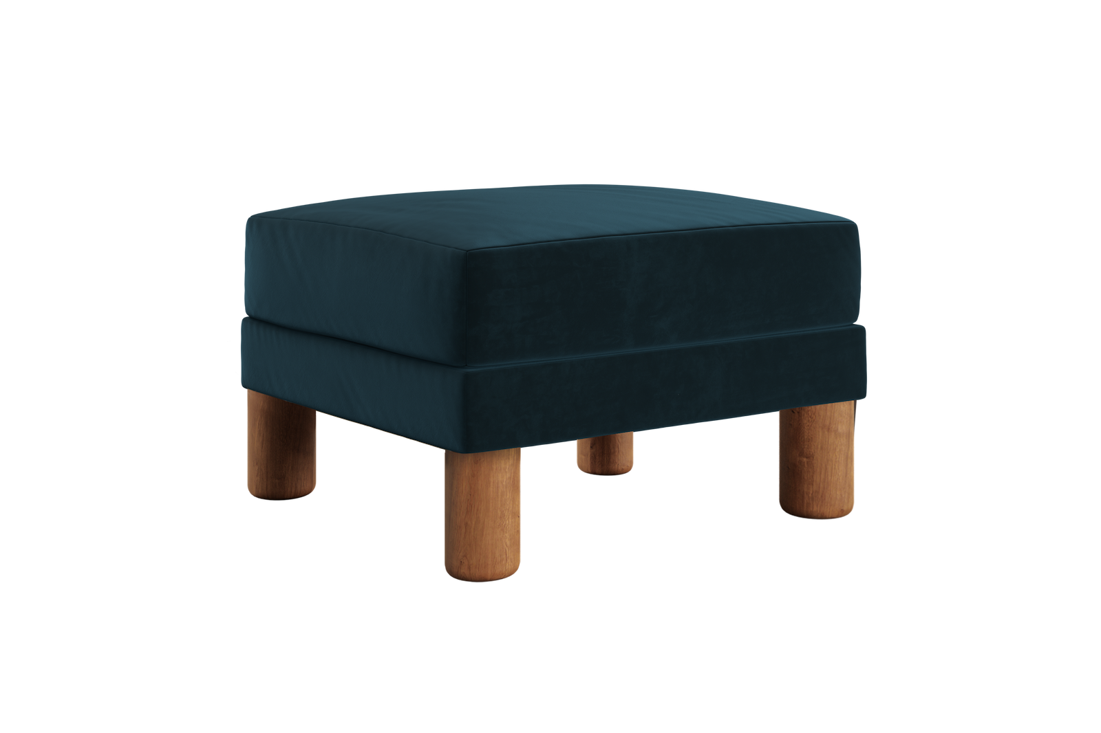 The Essential Ottoman | Recycled Velvet