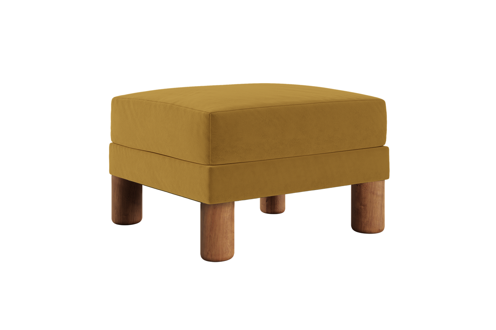 The Essential Ottoman | Recycled Velvet