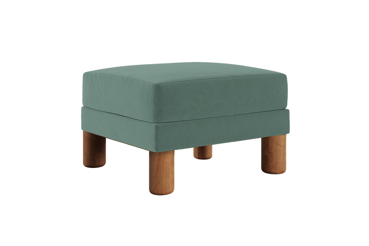 The Essential Ottoman | Recycled Velvet