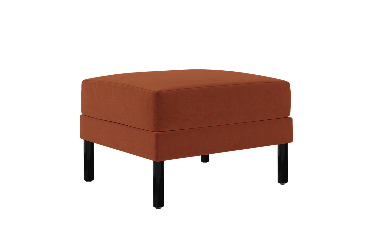 The Essential Ottoman | Recycled Velvet
