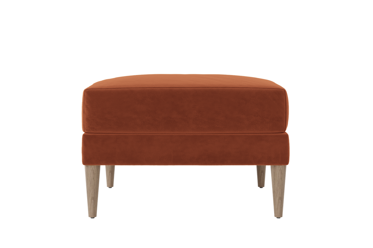 The Essential Ottoman | Recycled Velvet