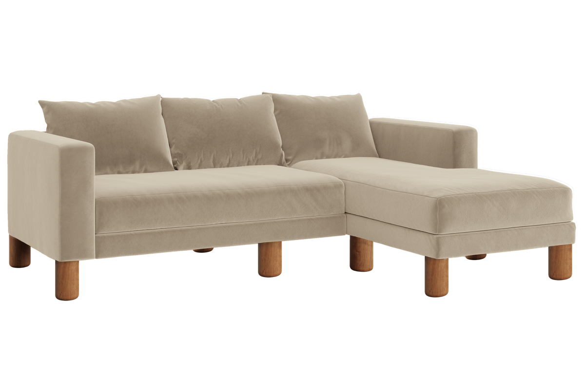 The Essential Sectional | Recycled Velvet