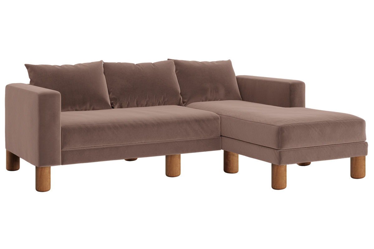 The Essential Sectional | Recycled Velvet