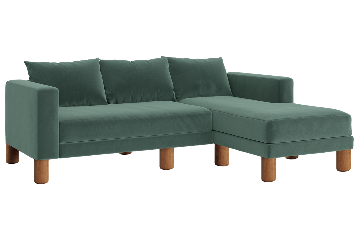 The Essential Sectional | Recycled Velvet