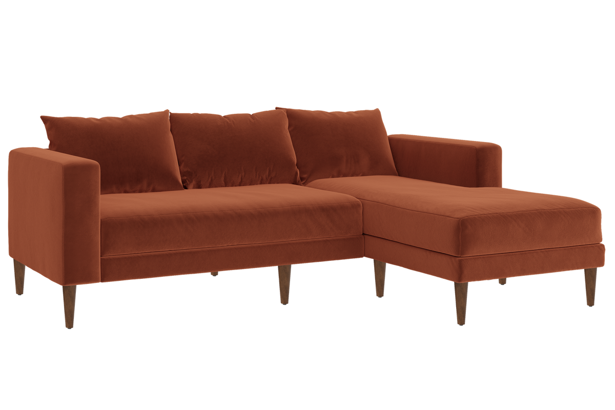The Essential Sectional | Recycled Velvet