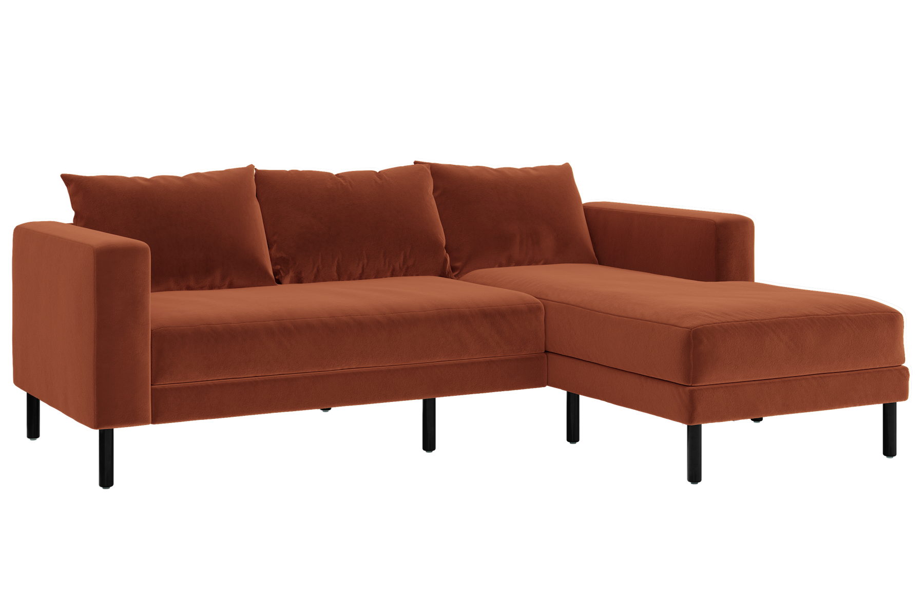The Essential Sectional | Recycled Velvet