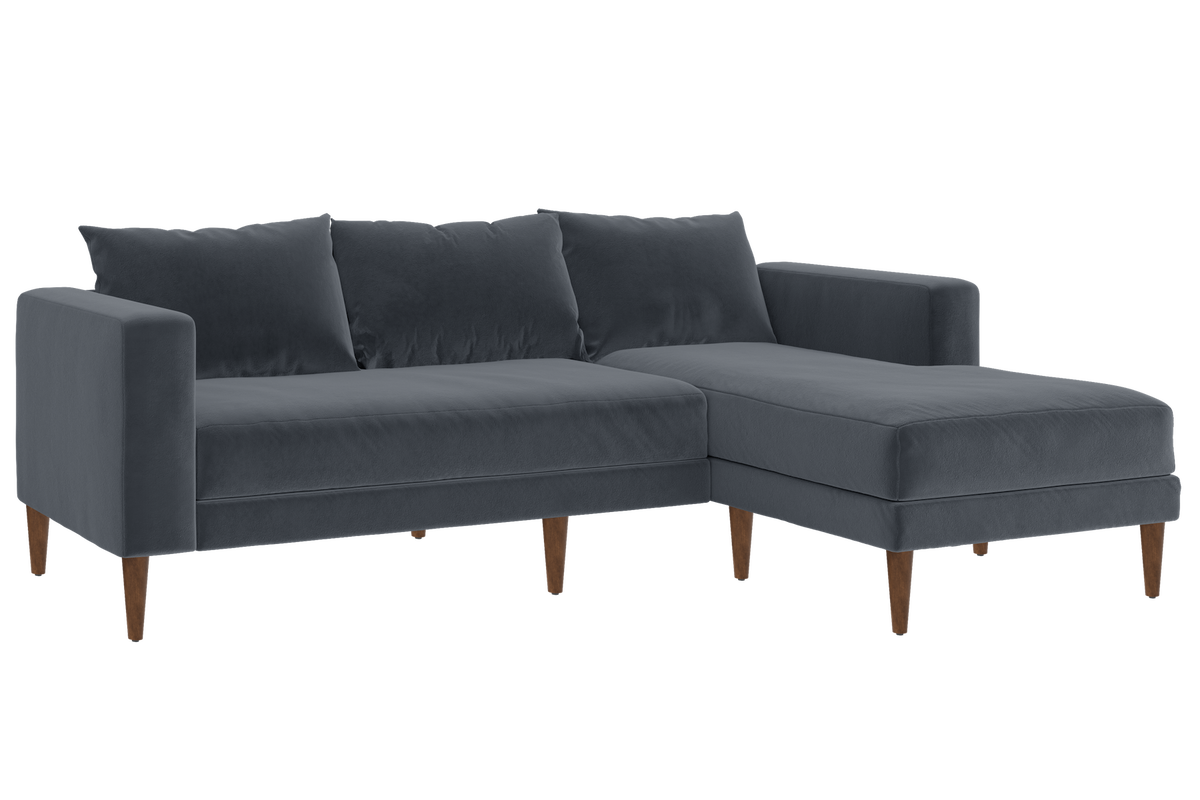 The Essential Sectional | Recycled Velvet