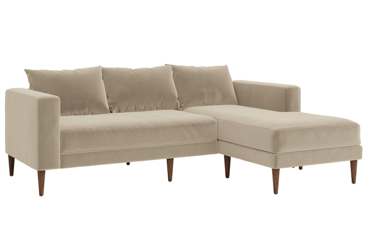 The Essential Sectional | Recycled Velvet