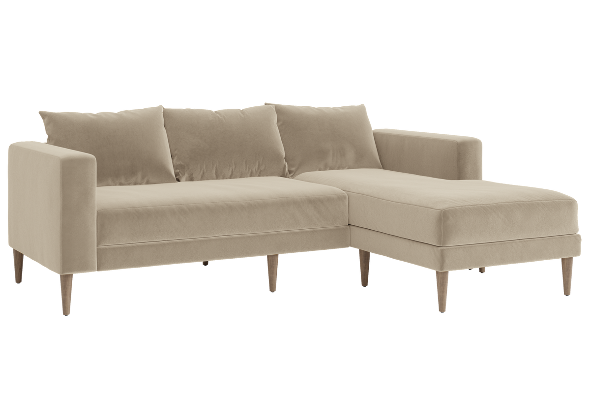 The Essential Sectional | Recycled Velvet