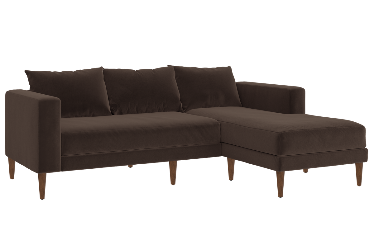 The Essential Sectional | Recycled Velvet