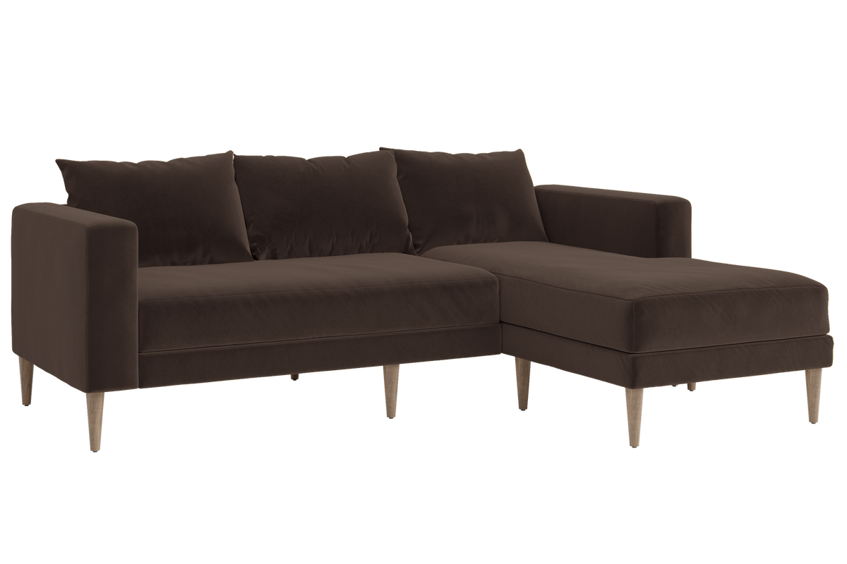 The Essential Sectional | Recycled Velvet