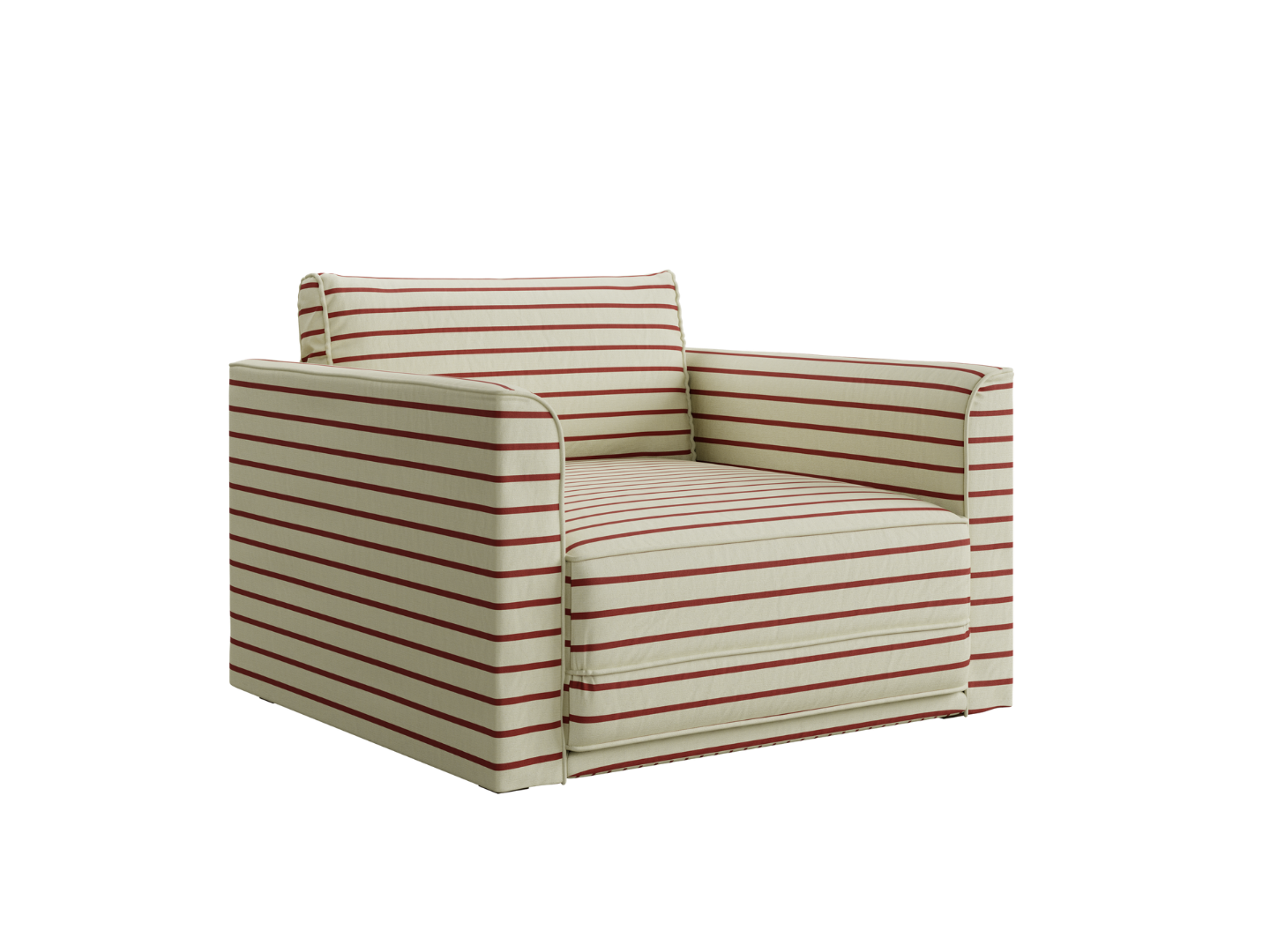The Eclipse Sleeper Chair in Hemp Blend
