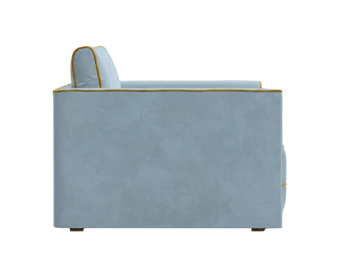 The Eclipse Sleeper Chair in Recycled Velvet